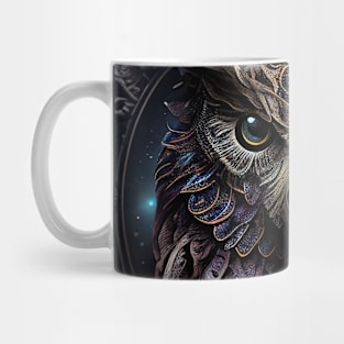 Owl with Medallion Mug